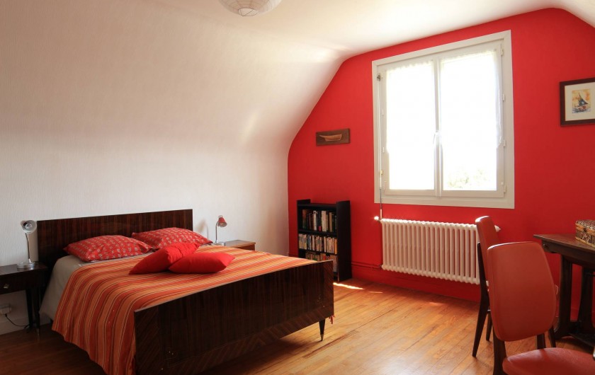 Location de vacances - Maison - Villa à Landéda - Chambre rouge
