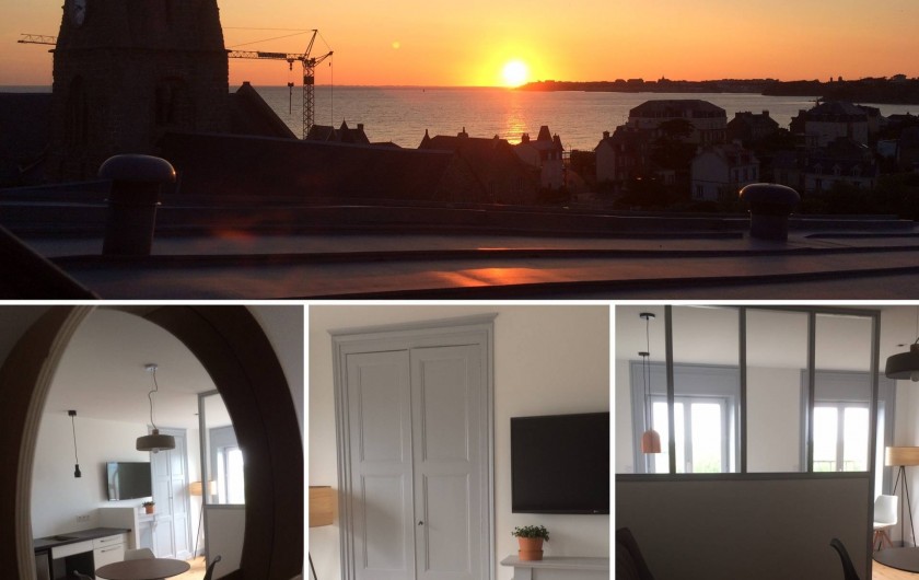 Location de vacances - Appartement à Saint-Pair-sur-Mer - Style contemporain