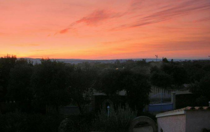 Location de vacances - Villa à Vers-Pont-du-Gard - Vue panoramique sur les gorges du Gardon