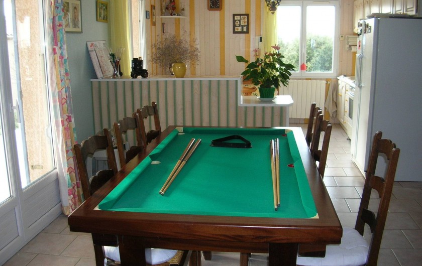 Location de vacances - Villa à Vers-Pont-du-Gard - Billard Américain