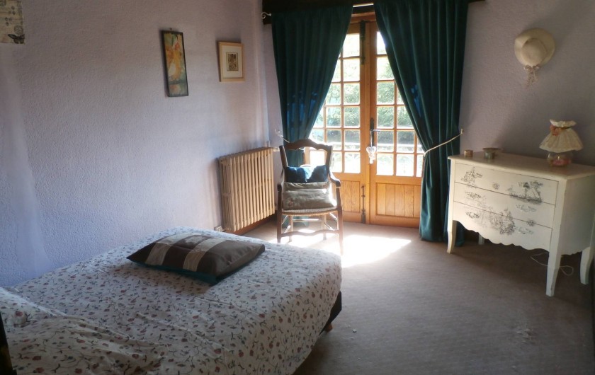 Location de vacances - Maison - Villa à Yvré-l'Évêque - La chambre au balcon