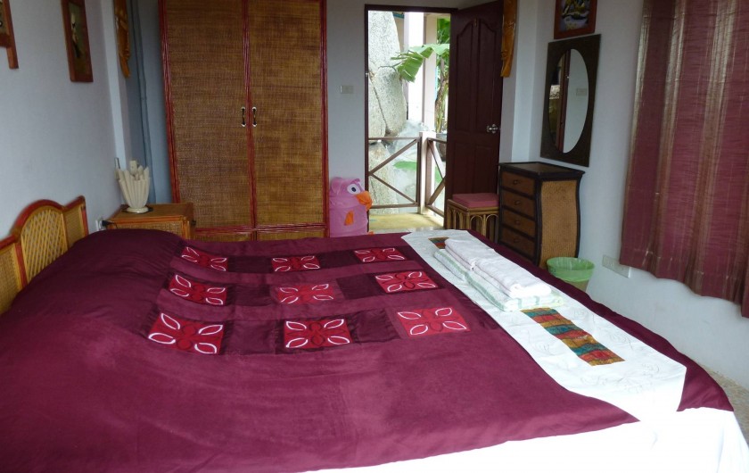 Location de vacances - Villa à Ko Samui - Chambre rose