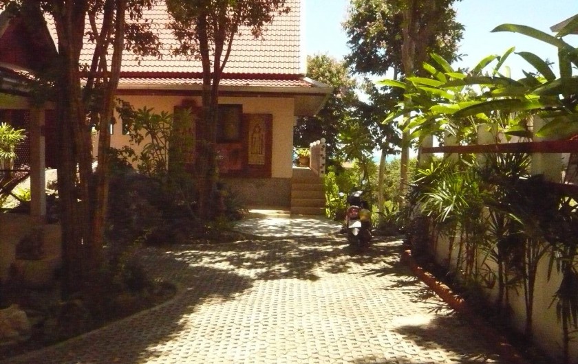 Location de vacances - Villa à Ko Samui - Cour d'entrée