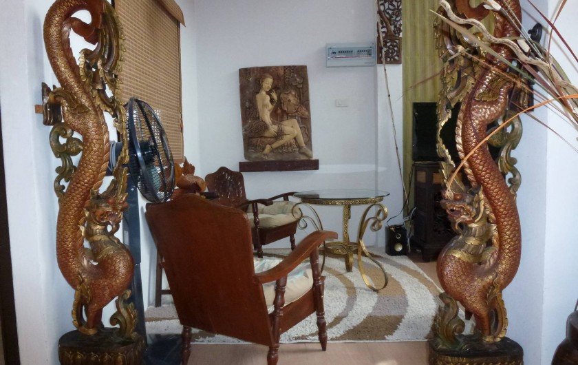 Location de vacances - Villa à Ko Samui - Petit salon TV