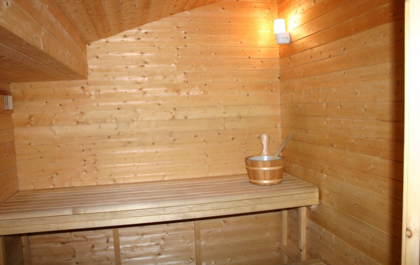 Location de vacances - Gîte à Petit-Thier - Le sauna