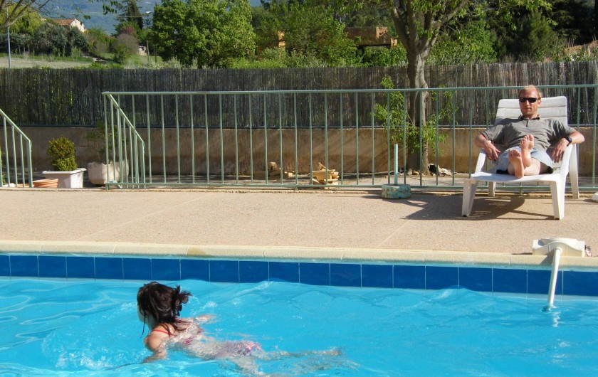 Location de vacances - Gîte à Gargas - Piscine