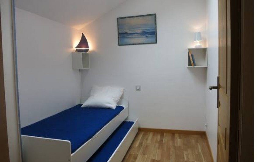 Location de vacances - Gîte à Magescq - la chambre faisant face au jaccuzzi 5 places