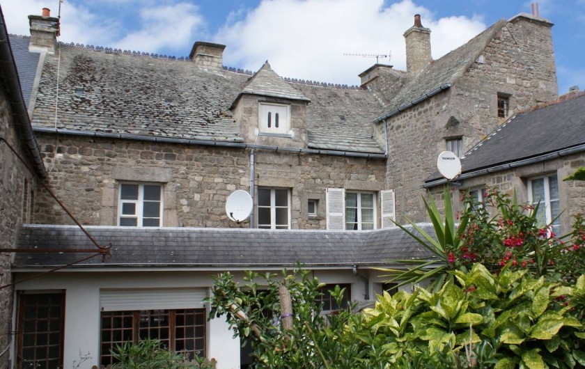 Location de vacances - Maison - Villa à Barfleur - Maison, côté cour
