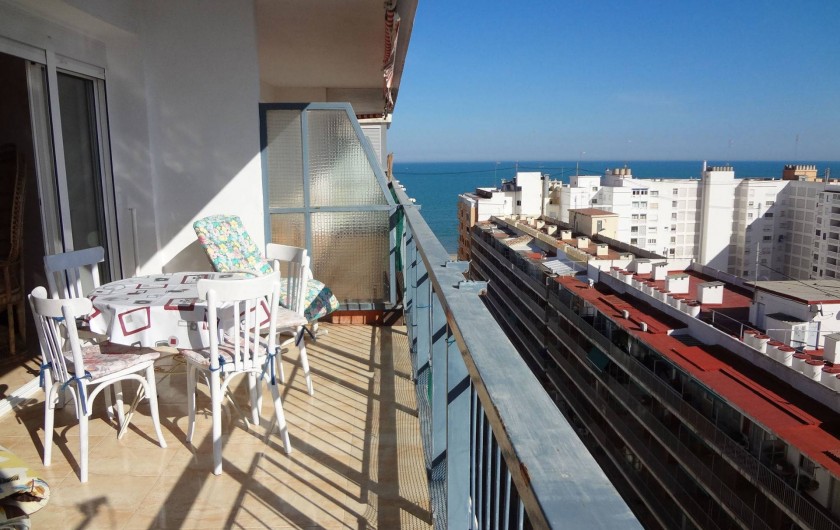 Location de vacances - Appartement à Cullera - 13 eme etage , terrasse  appartement de 2 chambres pour 2 a 7 personnes