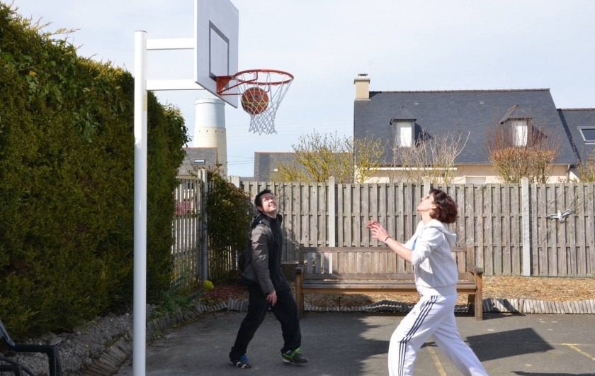Location de vacances - Bungalow - Mobilhome à Cherrueix - panier de basket
