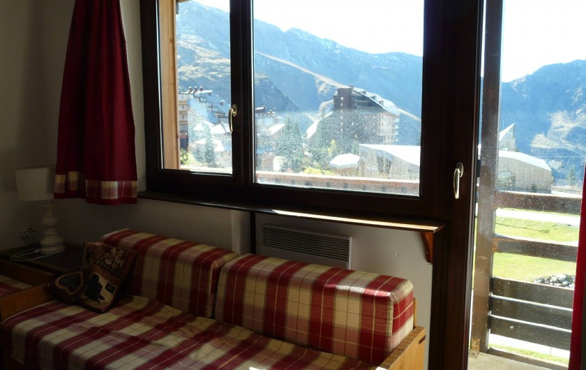 Location de vacances - Appartement à Avoriaz - Vue salon