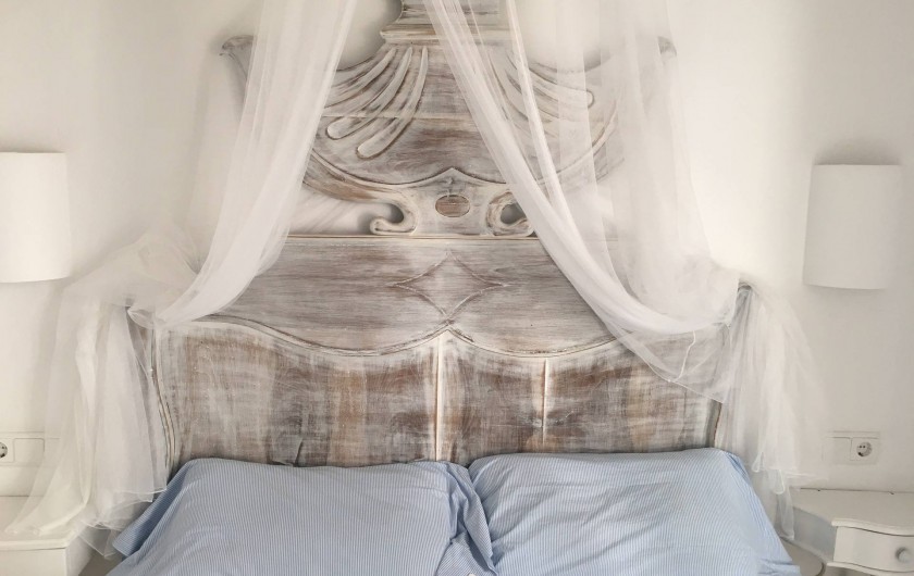 Location de vacances - Appartement à Cadaqués - chambre 1sejour