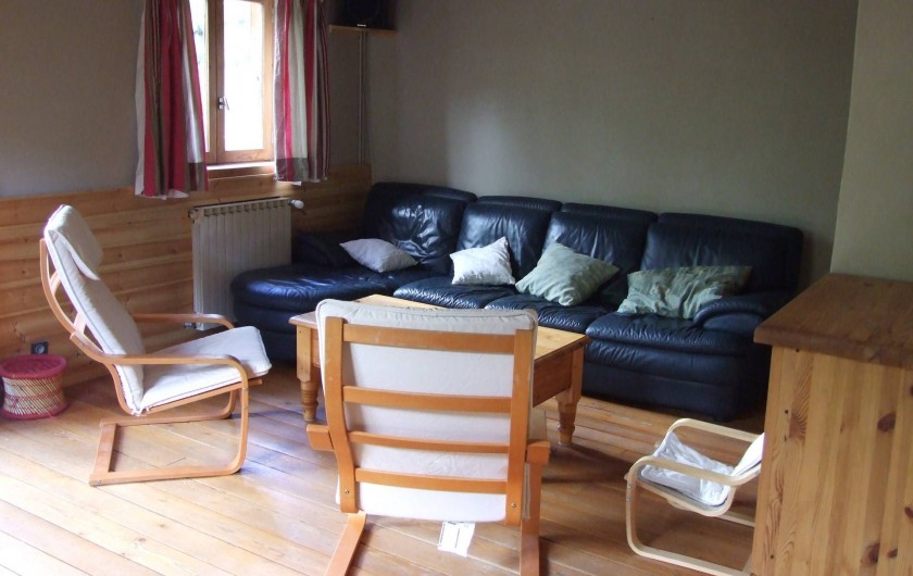 Location de vacances - Chalet à Les Vigneaux - Coin salon