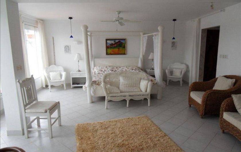 Location de vacances - Villa à Maho - chambre de maitre : 40 m2