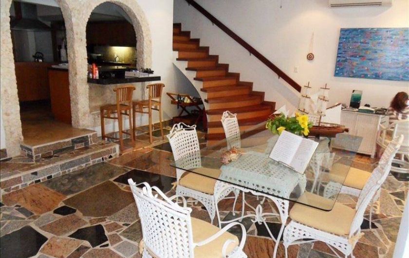 Location de vacances - Villa à Maho - salle à manger intérieure