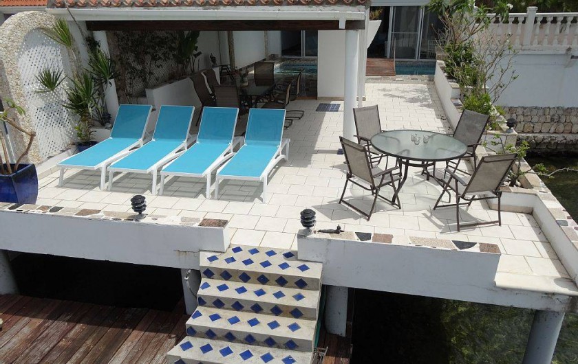 Location de vacances - Villa à Maho - Solarium