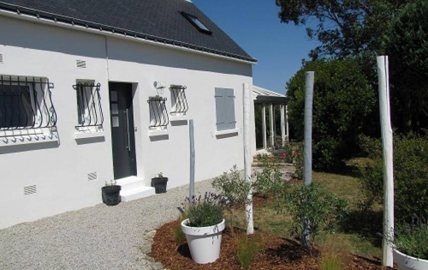 Location de vacances - Villa à Plouhinec - L'entrée de la maison.