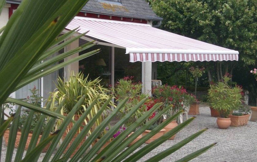 Location de vacances - Chambre d'hôtes à La Croix-en-Touraine - TERRASSE