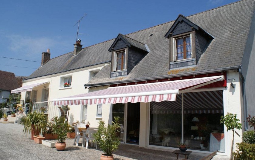 Location de vacances - Chambre d'hôtes à La Croix-en-Touraine - Accueil de LA ROCHELINE