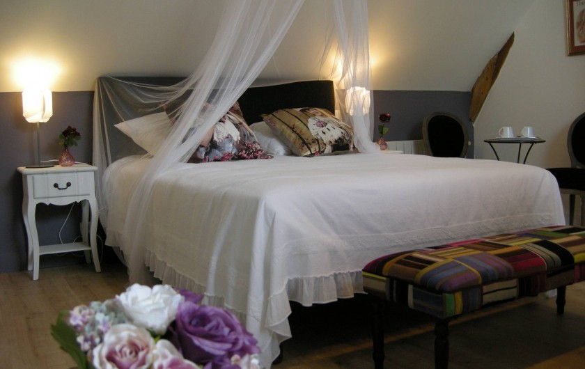 Location de vacances - Chambre d'hôtes à Messas - LE CLOS DE LA VIGNERONNE/CHAMBRE REINE BLANCHE