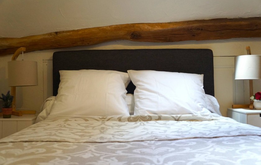 Location de vacances - Chambre d'hôtes à Messas - LE CLOS DE LA VIGNERONNE/ LE GITE_ LIT EN MEZZANINE