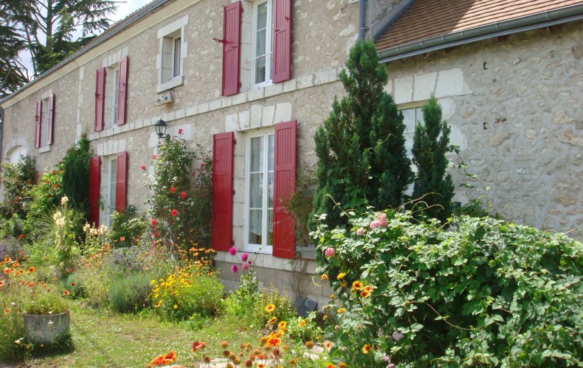 Location de vacances - Chambre d'hôtes à Messas - LE CLOS DE LA VIGNERONNE/FACADE PRINCIPALE