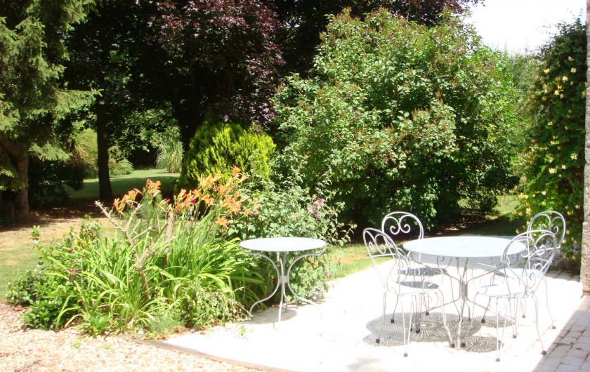 Location de vacances - Chambre d'hôtes à Messas - LE CLOS DE LA VIGNERONNE/TERRASSE DU GITE