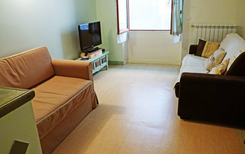Location de vacances - Studio à Isola - Coin salon (studio 1)