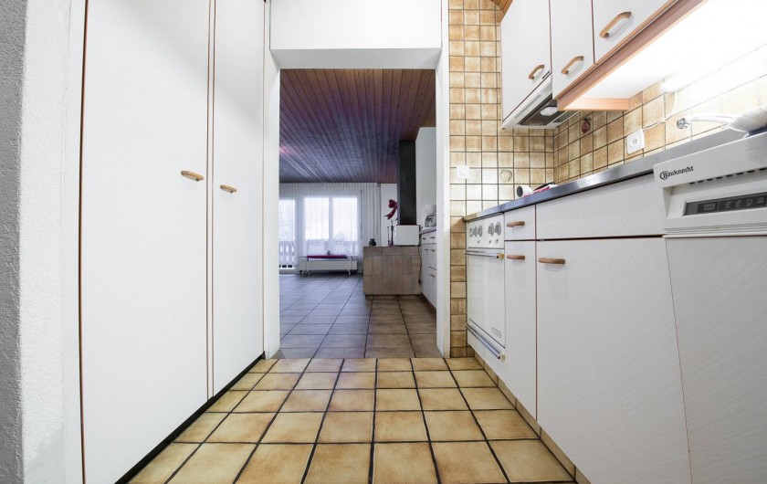 Location de vacances - Appartement à Fieschertal - Cuisine Appartemetn Seppi