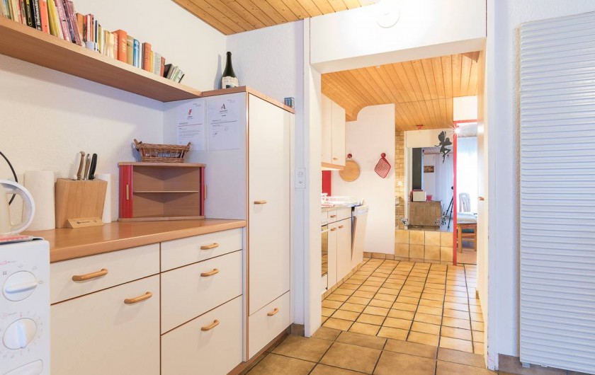 Location de vacances - Appartement à Fieschertal - Cuisine Appartemetn Seppi