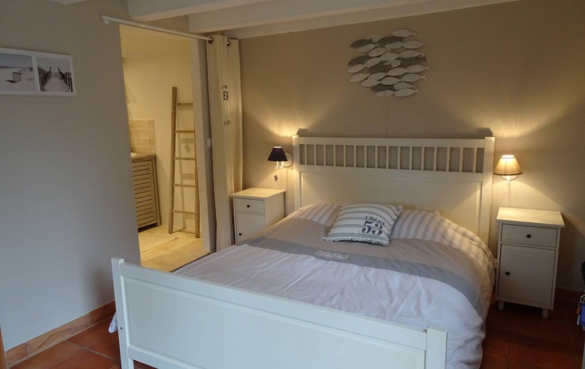 Location de vacances - Mas à Uzès - chambre du mazet