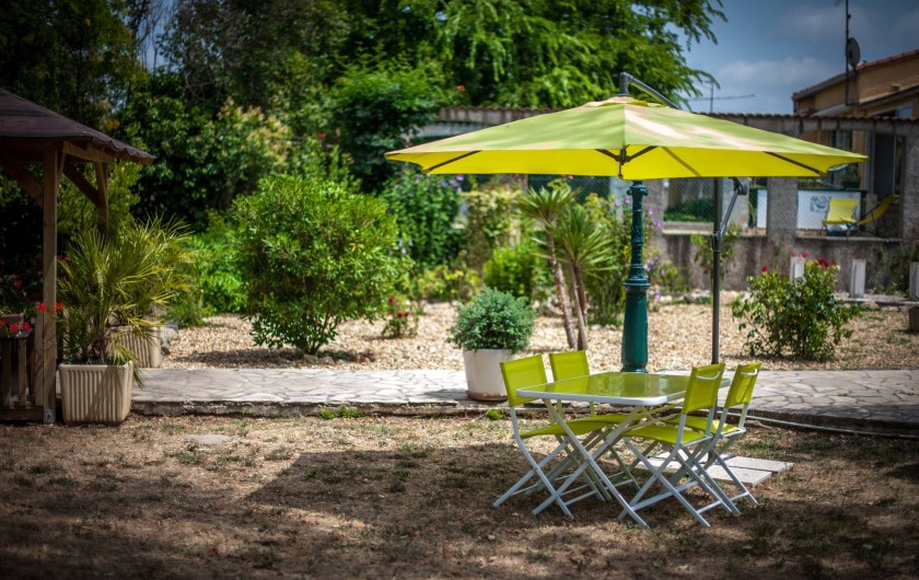 Location de vacances - Gîte à Béziers - Repas extérieur