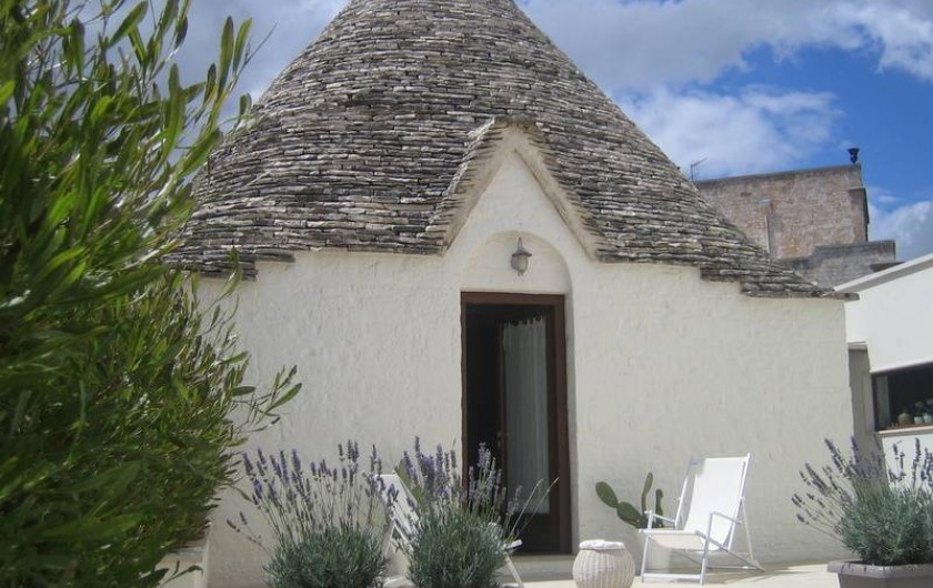 Location de vacances - Maison - Villa à Alberobello - Trullo de l'olivier -  cour