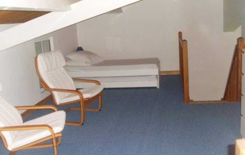 Location de vacances - Maison - Villa à Sainte-Marie-de-Ré - Chambre dortoir 2 lits simples à tiroir