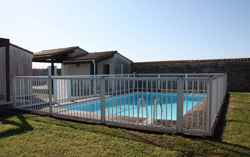 Location de vacances - Maison - Villa à Sainte-Marie-de-Ré - Piscine