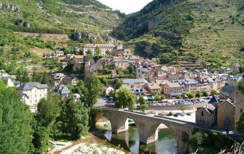 Location de vacances - Camping à Castelbouc - Sainte-Enimie, un des plus beaux villages de France