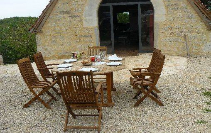 Location de vacances - Gîte à Lentillac-du-Causse - sur le pas de la porte 