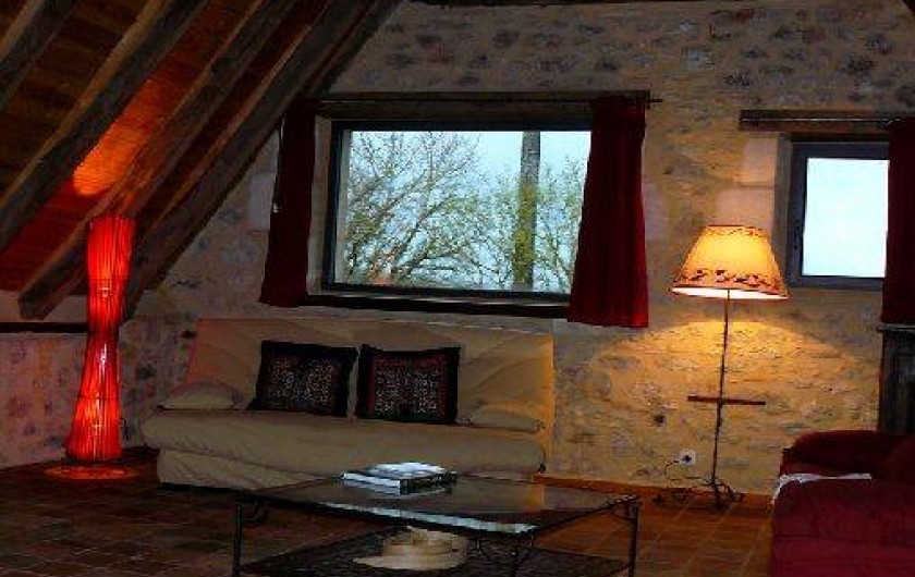 Location de vacances - Gîte à Lentillac-du-Causse - coin salon