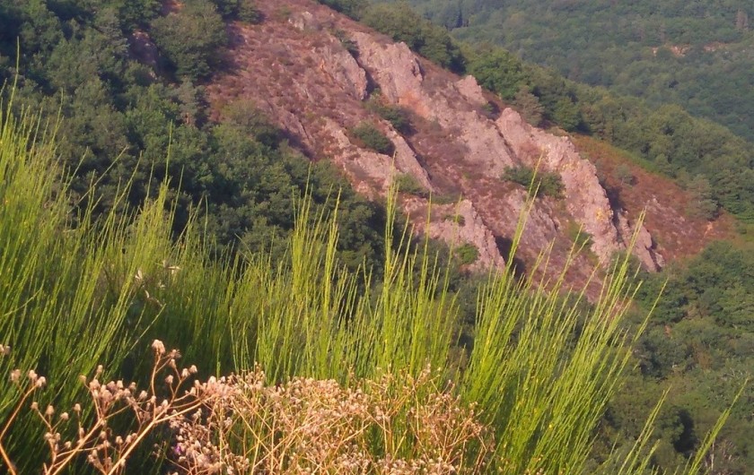 Location de vacances - Gîte à Menat - vue du belvedere
