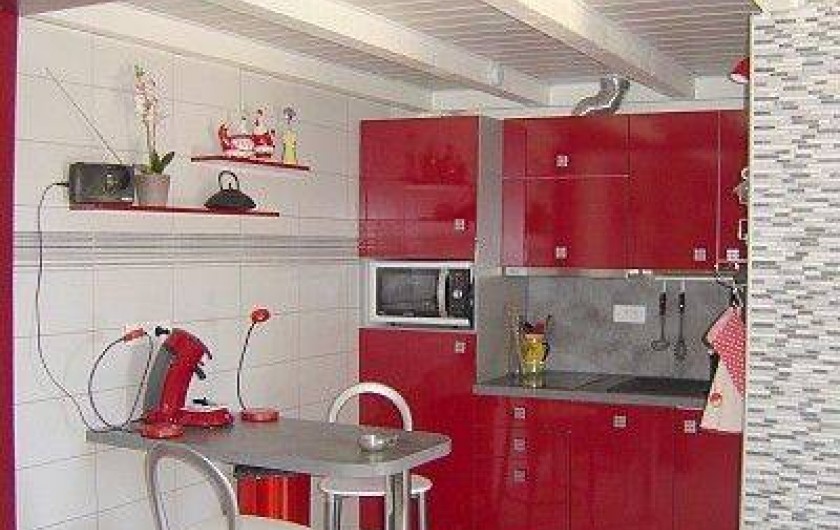 Location de vacances - Appartement à Esparron-de-Verdon - Location N° 2  Cuisine américaine LV