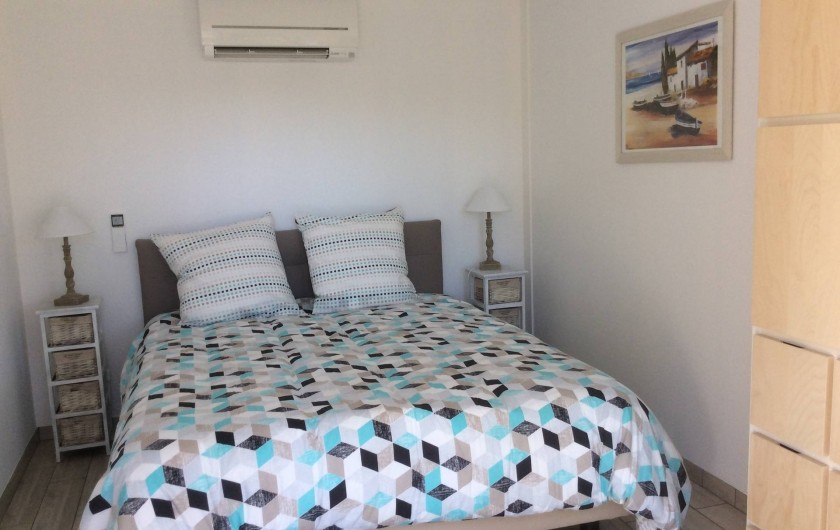 Location de vacances - Appartement à Esparron-de-Verdon - Location N°2   Chambre lit de 160