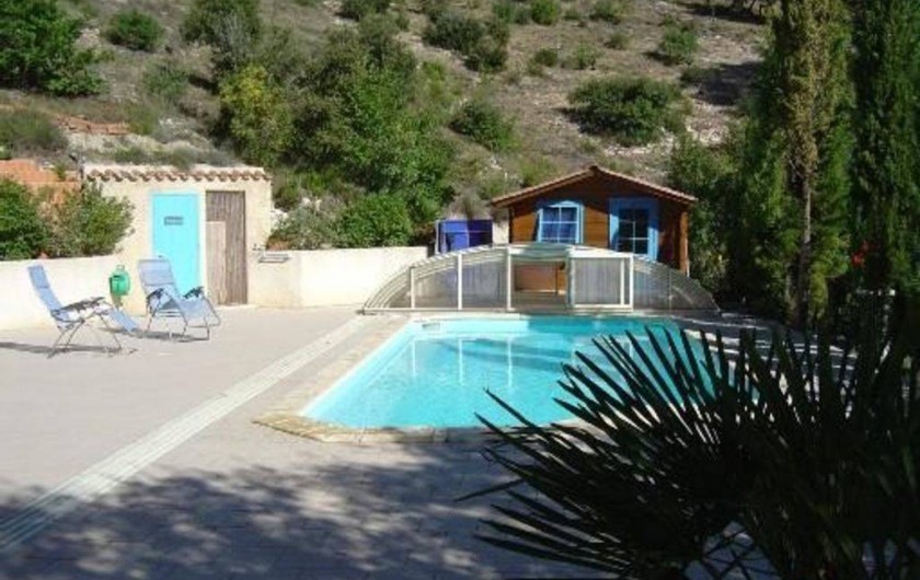 Location de vacances - Appartement à Esparron-de-Verdon - Piscine