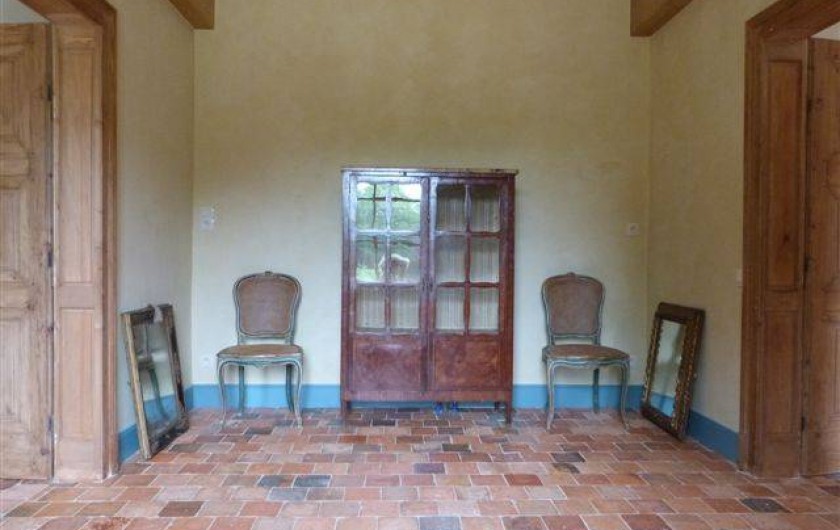 Location de vacances - Chambre d'hôtes à Vauciennes - entrée donnant accès aux chambre du rez de chaussée