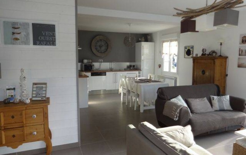 Location de vacances - Maison - Villa à Stella Plage - Séjour-Cuisine