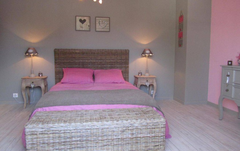 Location de vacances - Maison - Villa à Stella Plage - Chambre 1 avec balcon