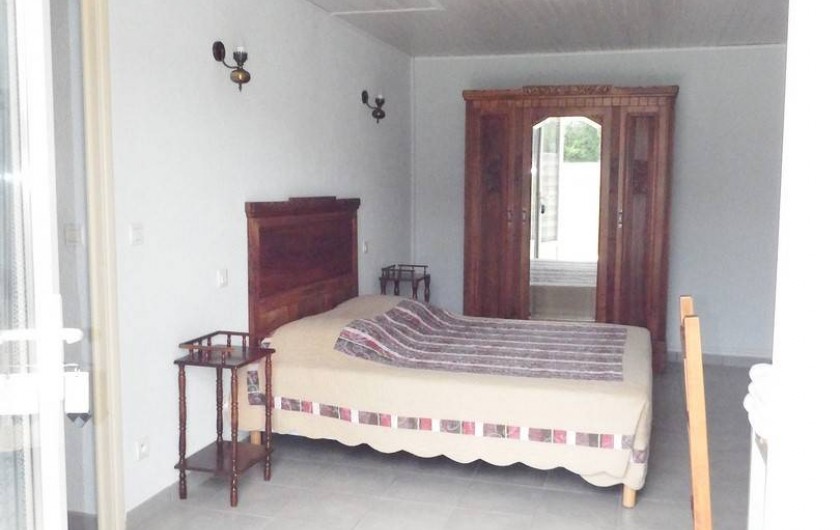 Location de vacances - Chambre d'hôtes à Ortaffa - Chambre n°3, lit 180