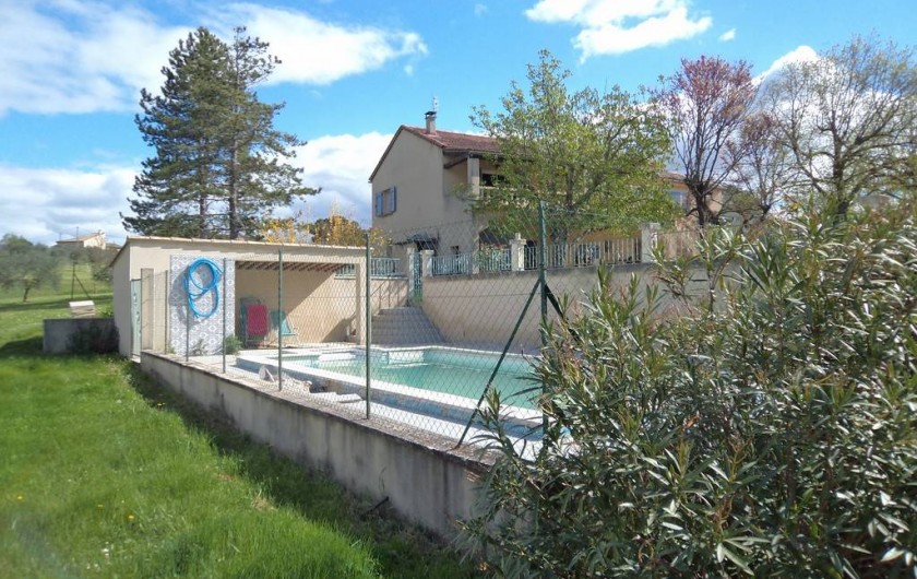 Location de vacances - Gîte à Saint-Victor-de-Malcap - la piscine