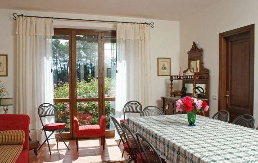Location de vacances - Villa à San Venanzo - La Salle à manger