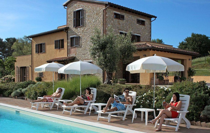 Location de vacances - Villa à San Venanzo - Villa "Pian del Rocchio"