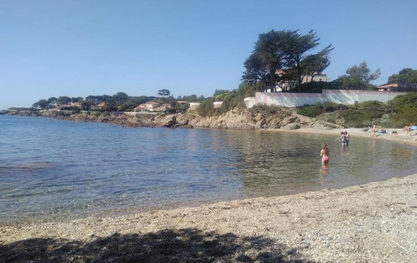 Location de vacances - Appartement à Saint-Aygulf - calanque du four à chaux